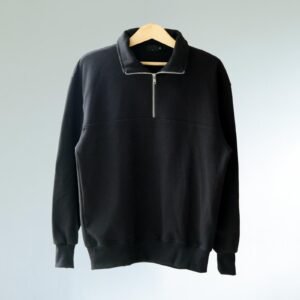 Half-zip Black
