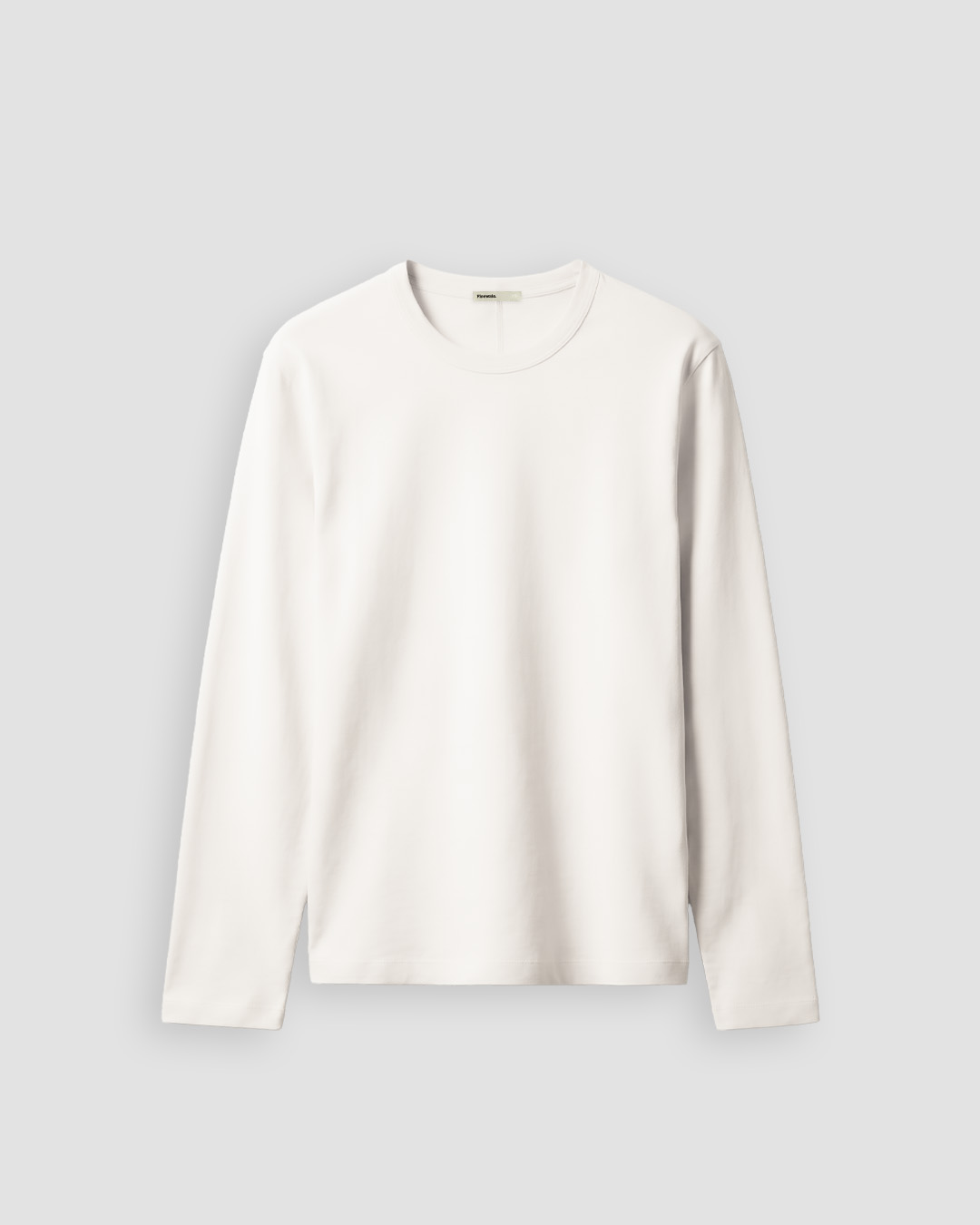 Flatlay Men Longsleeve White